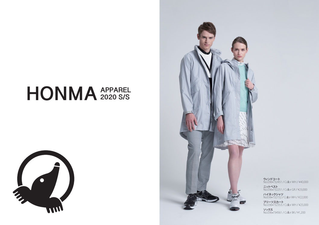 HONMA APPAREL 2020 S/S
