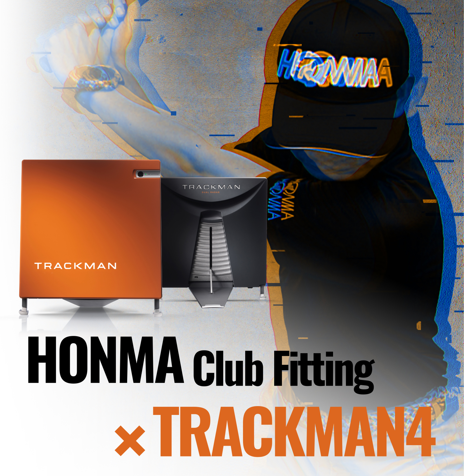 HONMA Club Fitting × TRACKMAN4