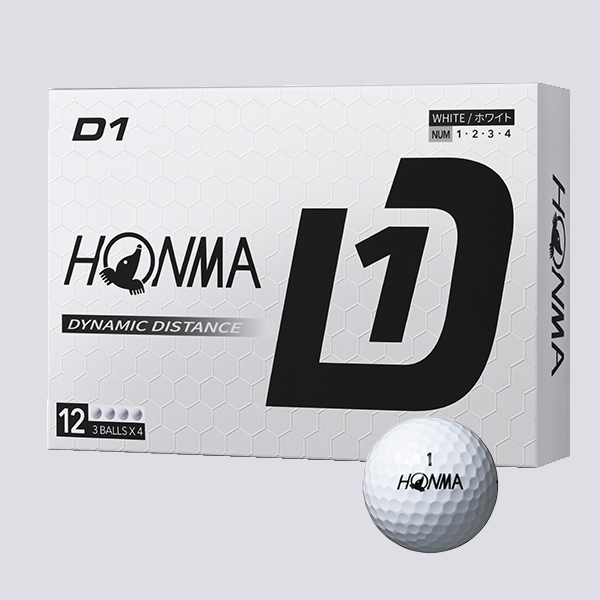 ボール,HONMA D1ボール (2024年モデル・ダース単位) | HONMA直営 