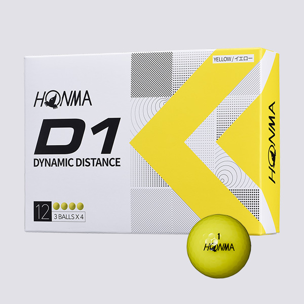 ボール,HONMA D1ボール (2022年モデル・ダース単位) 【BT2201】 HONMA直営オンラインショップ