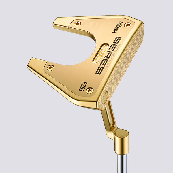 パター,BERES P303 PUTTER ベレス パター 金メッキ仕上げ | HONMA直営