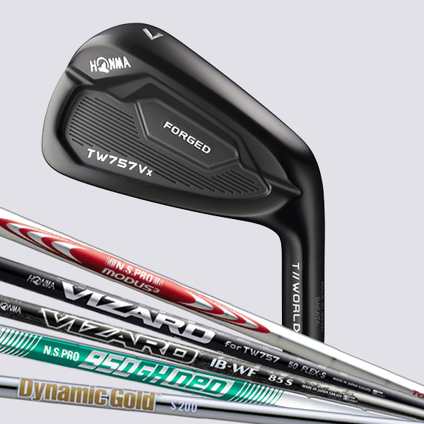 アイアン,T//WORLD TW757 Vx FORGED BLACK EDITION キャビティ