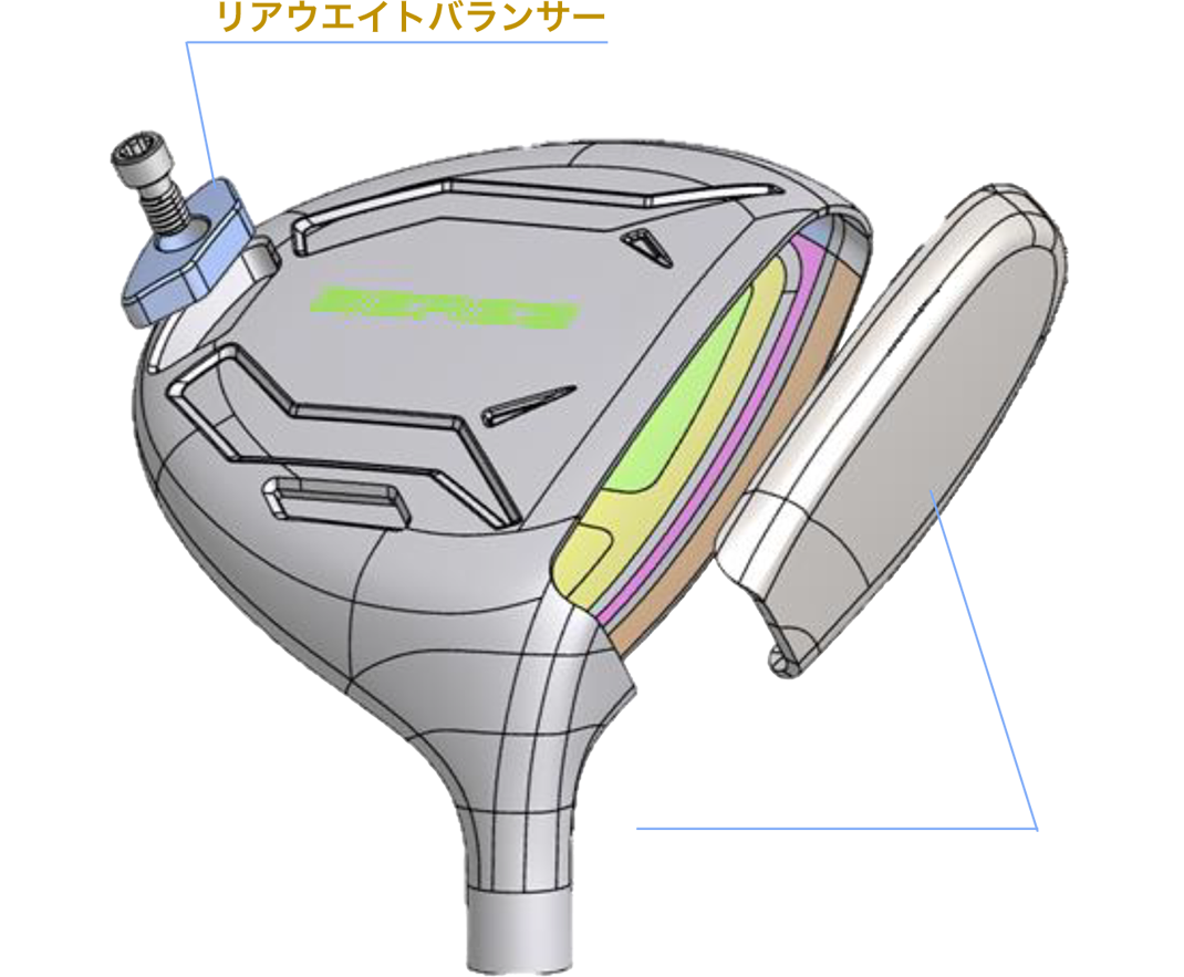 高初速 × 高弾道で、飛ばす
