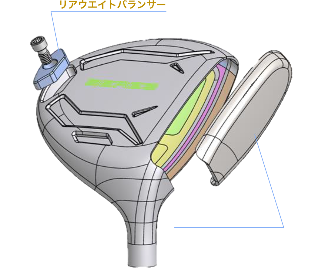 高初速 × 高弾道で、飛ばす