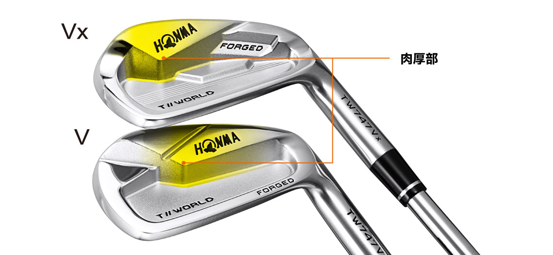 HONMA　ホンマ　TW747V　5~10(p)