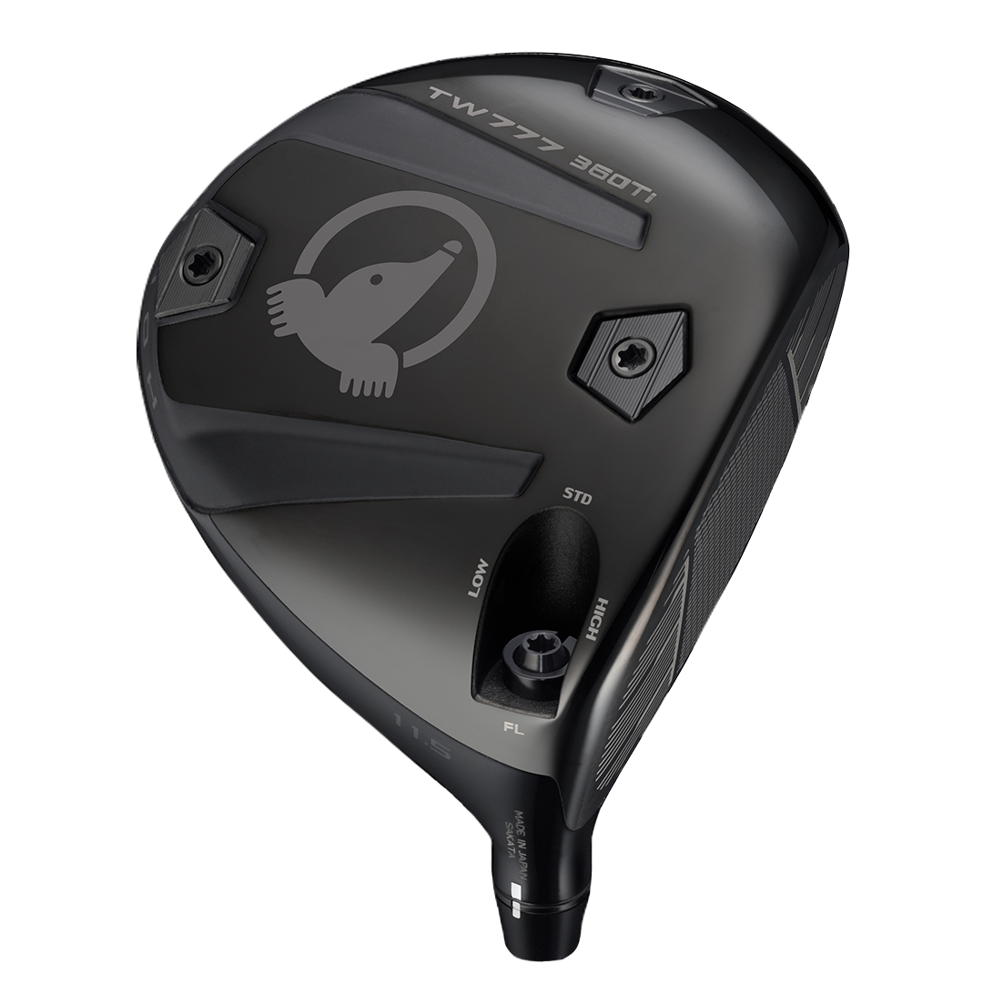 360㎤の小ぶりなヘッドで、操作性と振りぬきやすさを追求